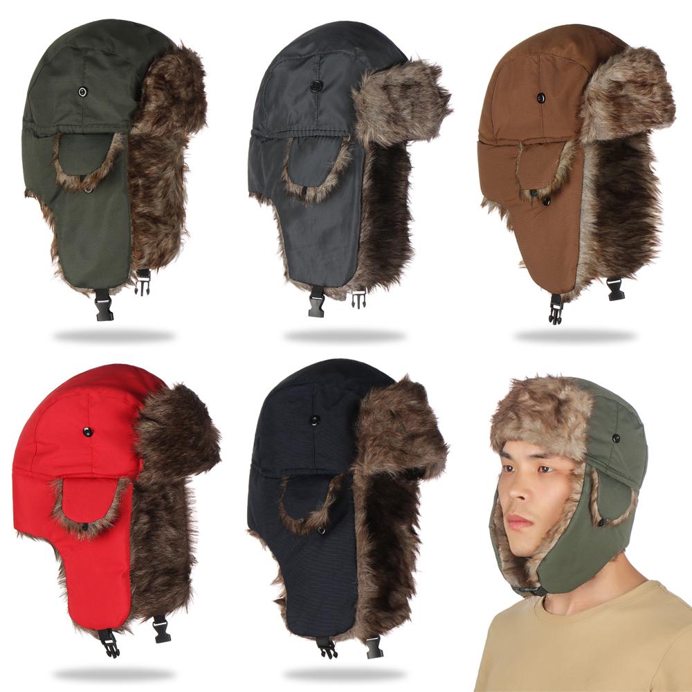 Winter Trapper Hat - Sıcak Kışlık Kürklü Kulaklıklı Kayak Şapkası