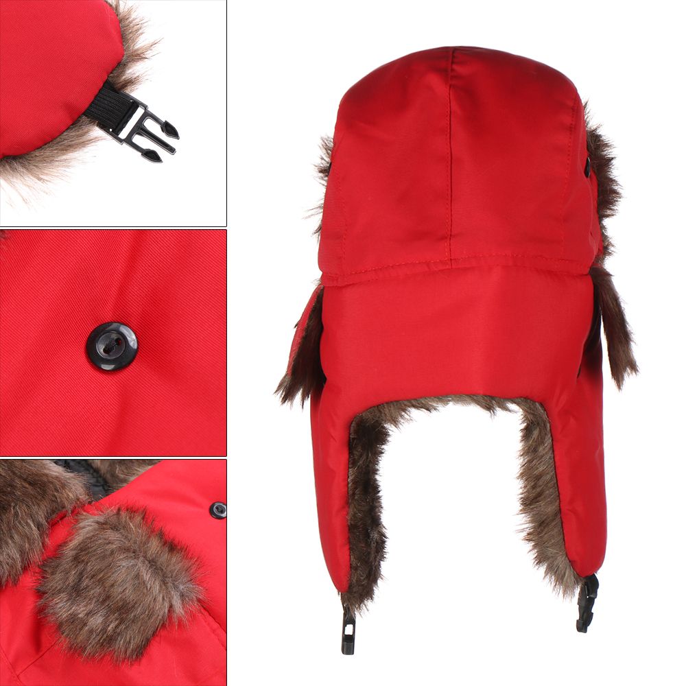 Winter Trapper Hat - Sıcak Kulaklıklı Trapper Kayak Şapkası Kışlık