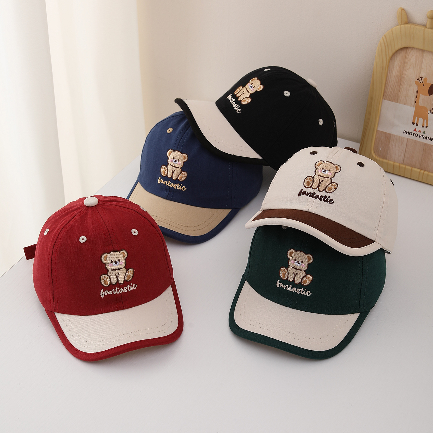 Visor Sun Hat - Çocuk Beyzbol Şapkası 52cm Çocuk Karikatür