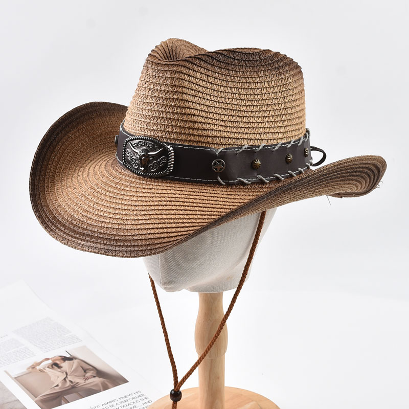 Yazlık Batı Kovboy Hasır Şapka - Cowboy Hat Straw incelemesi ve fiyatı