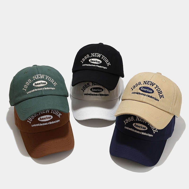 1989 New York İşlemeli Beyzbol - Dad Hat Cotton incelemesi ve fiyatı