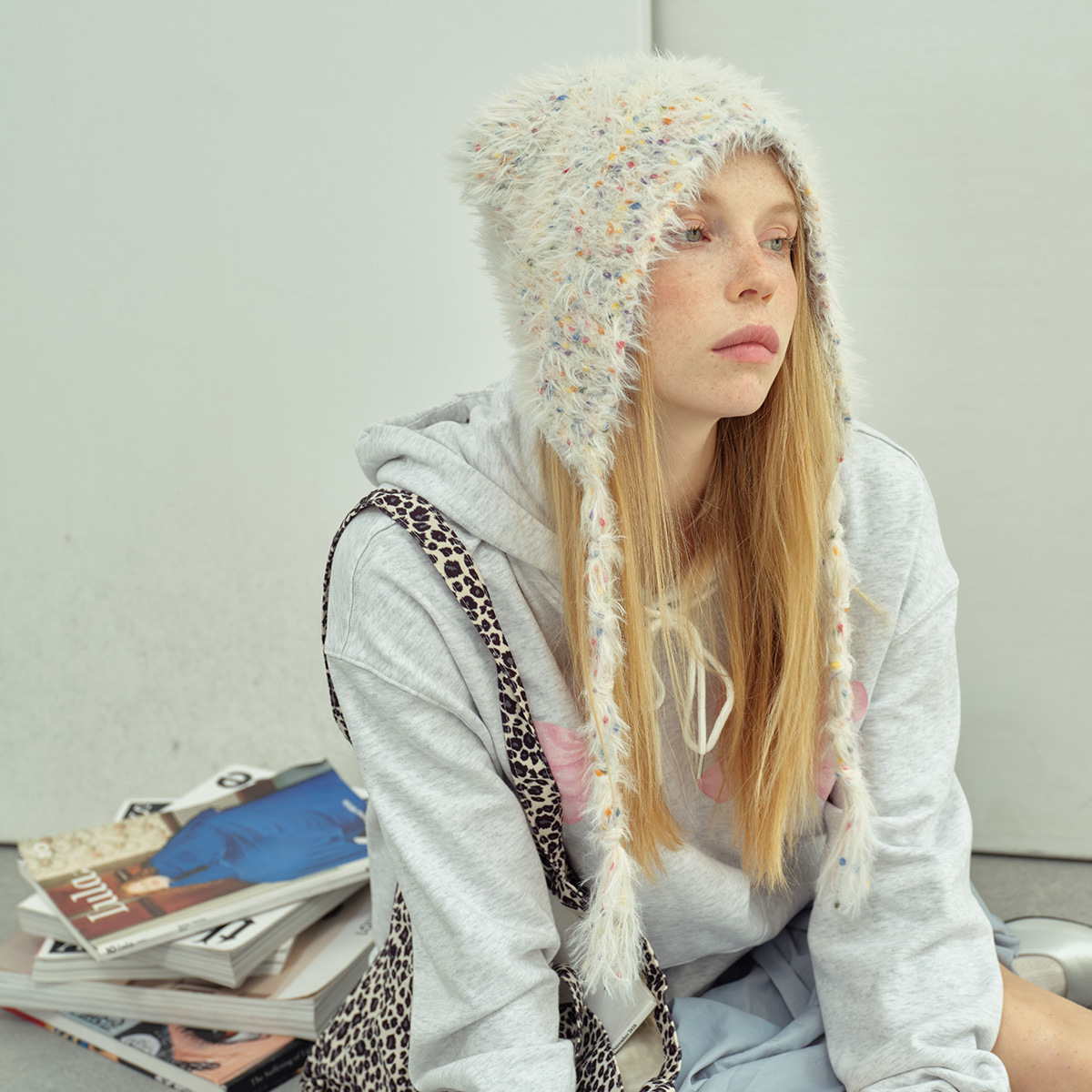 Y2K Kadın Tüylü Kedi Kulaklı Ş - Trapper Hat Ear Flap incelemesi ve fiyatı