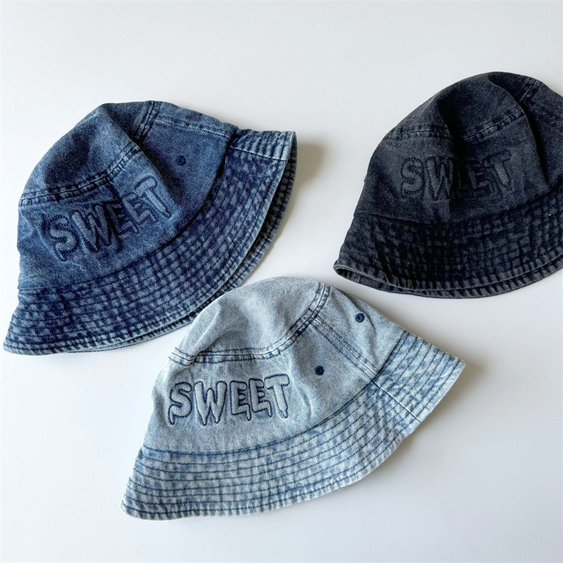 Japon Retro Çocuklar Kova Şapk - Bucket Hat Cotton incelemesi ve fiyatı