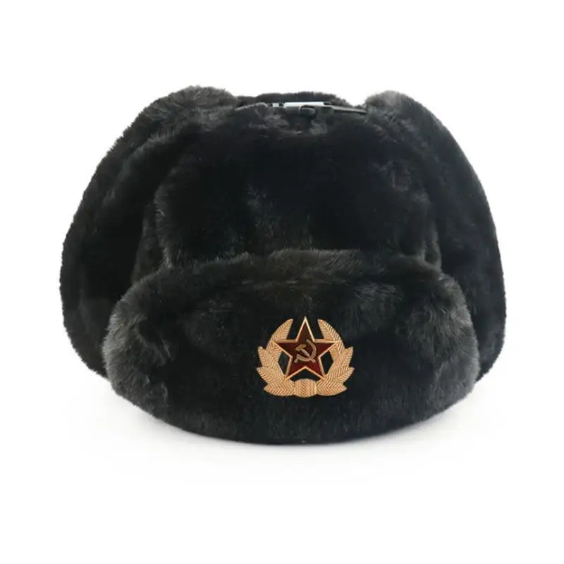 Sovyet Rozeti Ushanka Erkek ve - Winter Trapper Hat incelemesi ve fiyatı