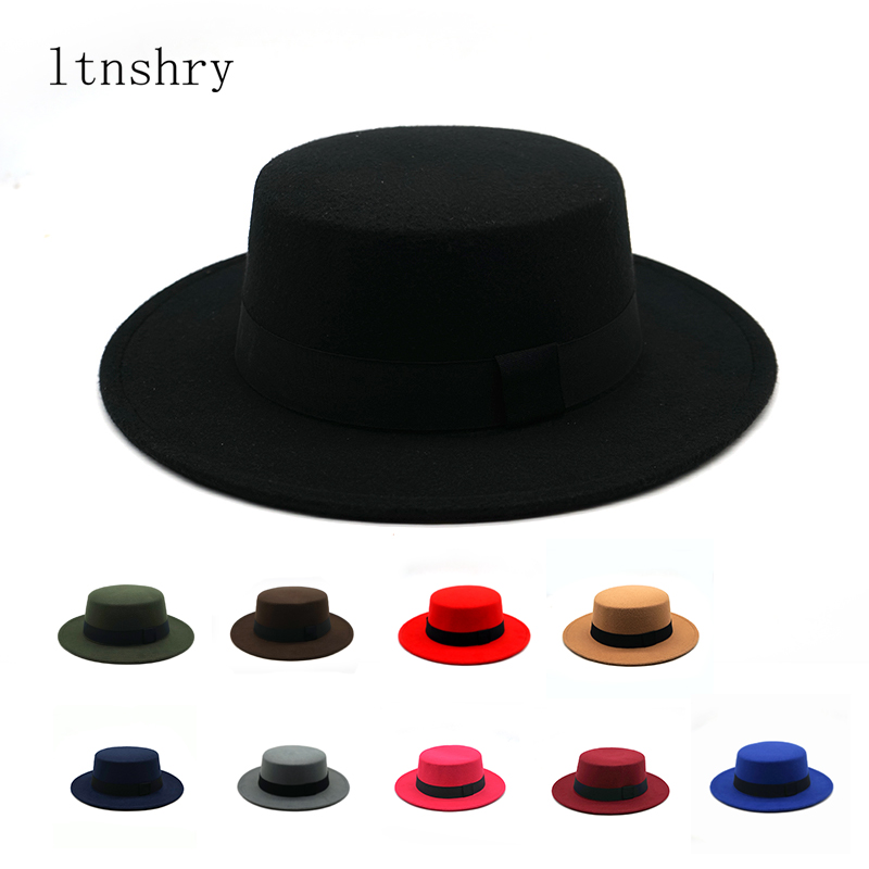 Kış sonbahar taklit yün kadın  - Fedora Hat Wool incelemesi ve fiyatı