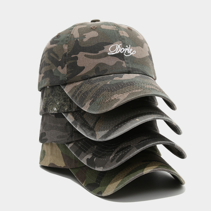 Nakışlı Harfli Kamuflaj Beyzbo - Dad Hat Cotton incelemesi ve fiyatı