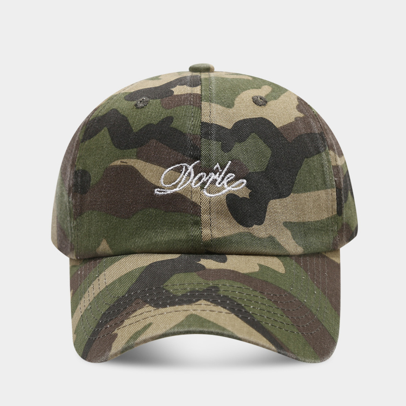 Nakışlı Harfli Kamuflaj Beyzbo - Dad Hat Cotton incelemesi ve fiyatı