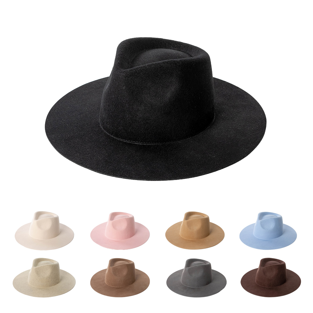 %100 Yün Keçe Fötr Şapka Geniş - Fedora Hat Wool incelemesi ve fiyatı