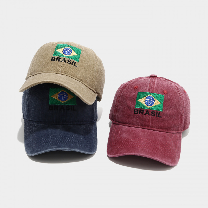 Vintage Brezilya Bayrağı BRASI - Dad Hat Cotton incelemesi ve fiyatı